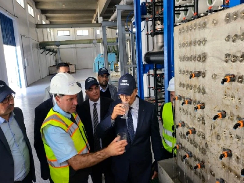 La station de dessalement d’eau de mer de Laâyoune entre en service