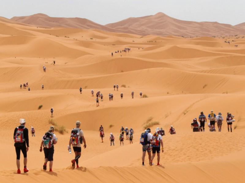 Marathon des sables au Maroc : Coup d'envoi de la 33ème édition avec la participation de 49 pays 