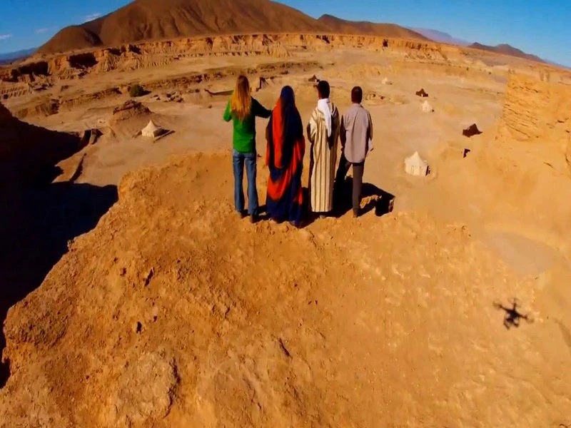 #Maric_Experiences_Touristiques: Le désert en famille à Akka Nait Sidi -- Tissint -- Sud Maroc