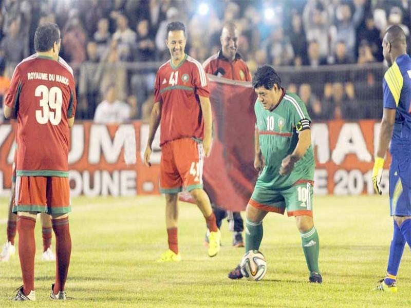 Match de gala à Laayoune Maradona : 