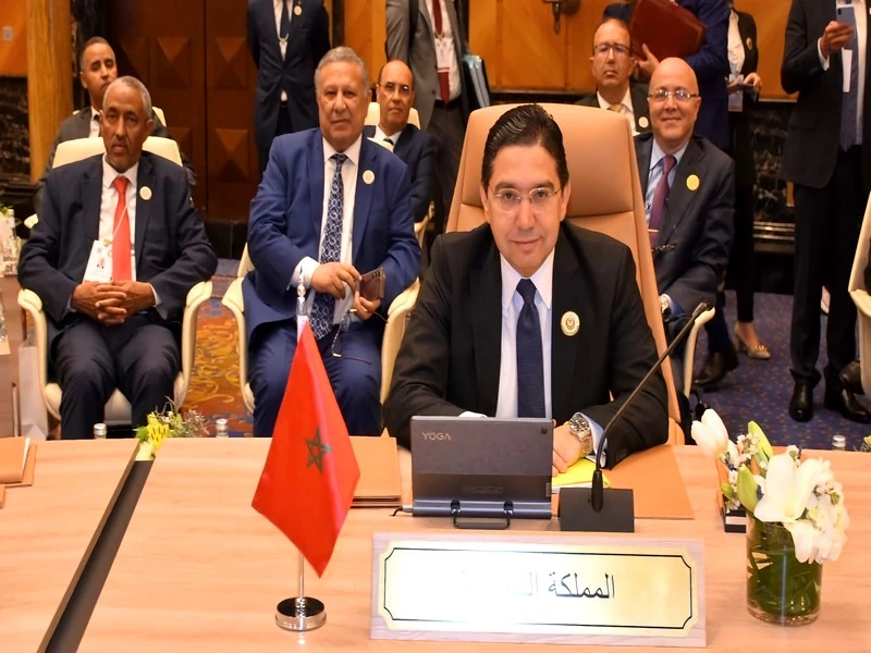 Jeddah : intenses entretiens de Nasser Bourita en marge de la réunion des ministres arabes des Affa