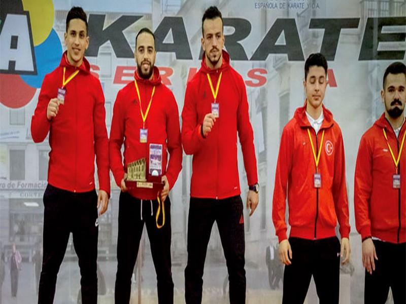 Karaté : Le Maroc remporte la médaille d’or en kata par équipe à Open de Guadalajara