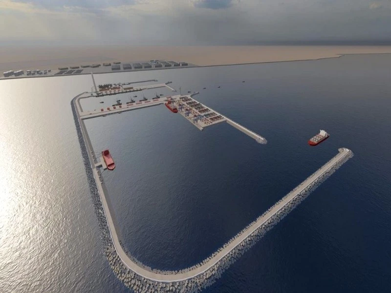 Dakhla Atlantique : Un nouveau complexe portuaire sort de terre