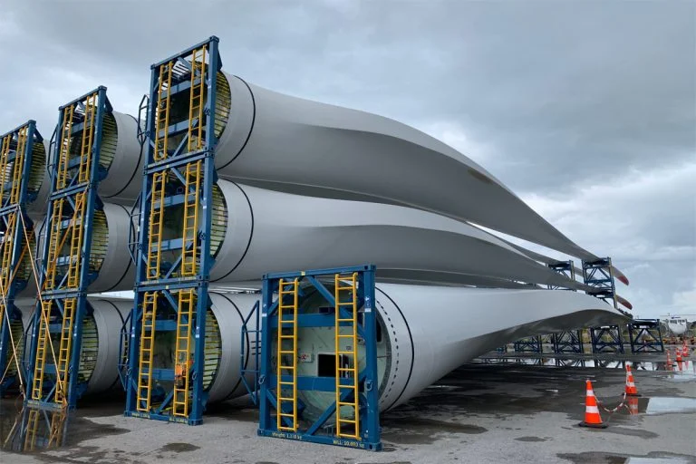 La Grande-Bretagne accueille un projet pilote de recyclage des pales d’éoliennes