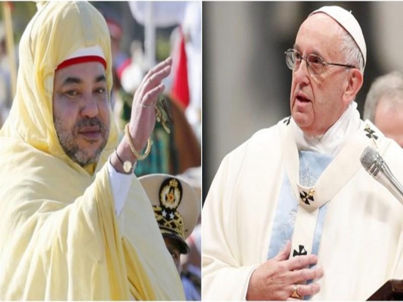Le message du roi Mohammed VI au Pape François