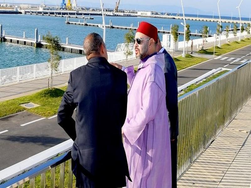 Le Roi Mohammed VI inaugure deux nouveaux ports à Tanger