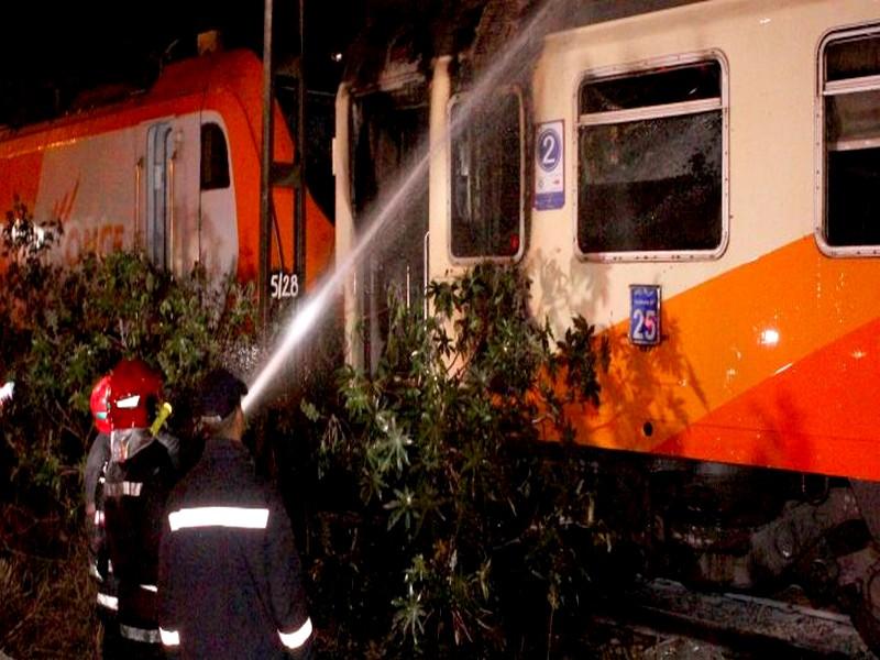 ONCF: Un train contraint de s’arrêter après le déclenchement d’un feu dans les toilettes d’une voiture 