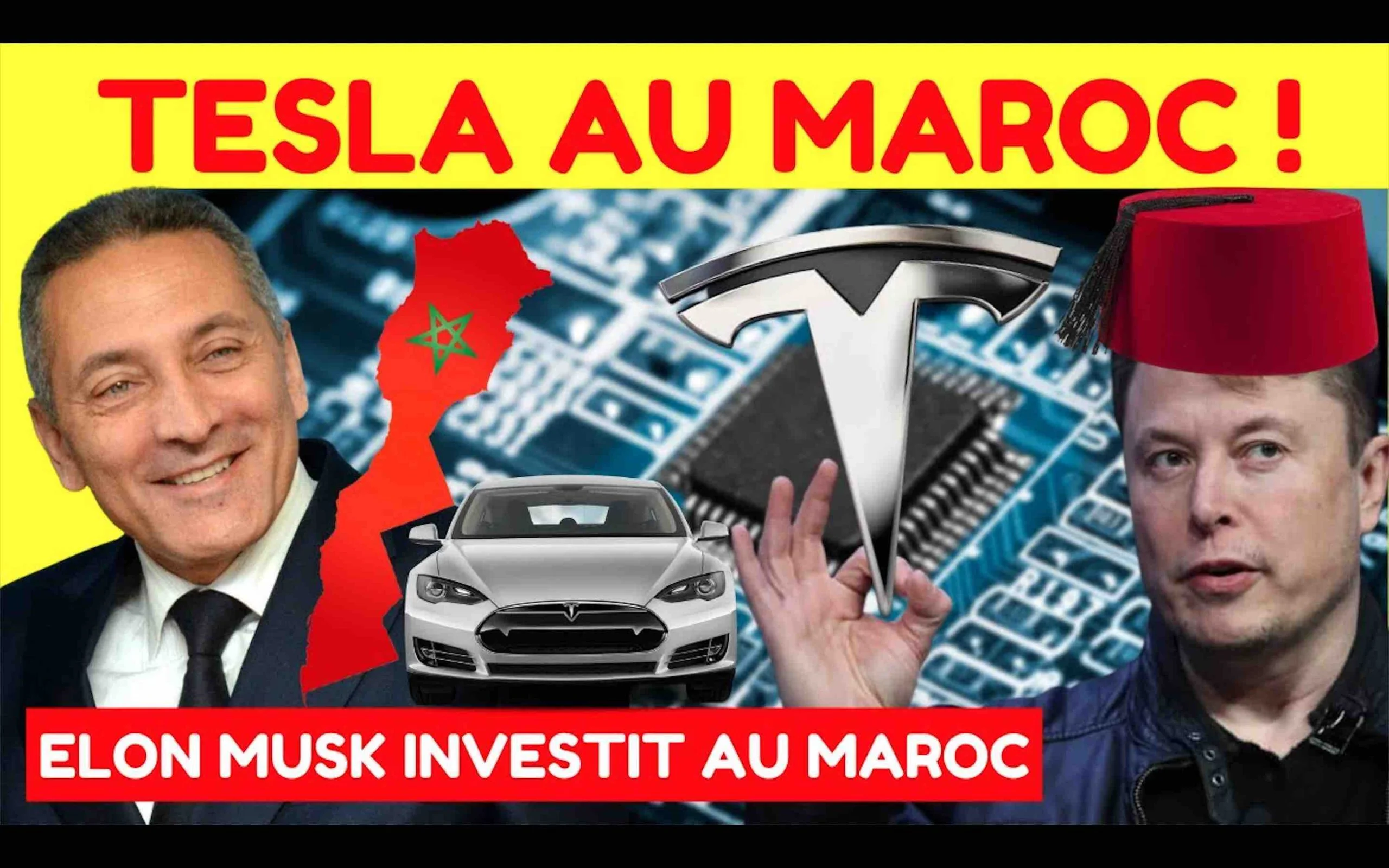 Puces Tesla: le Maroc entre dans le club des producteurs de composants de véhicules électriques 
