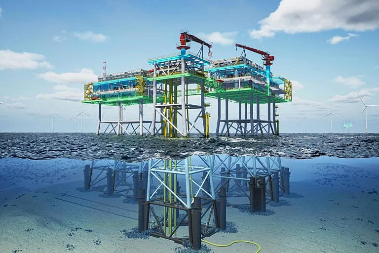 Un projet offshore de stockage d’hydrogène en cavernes salines