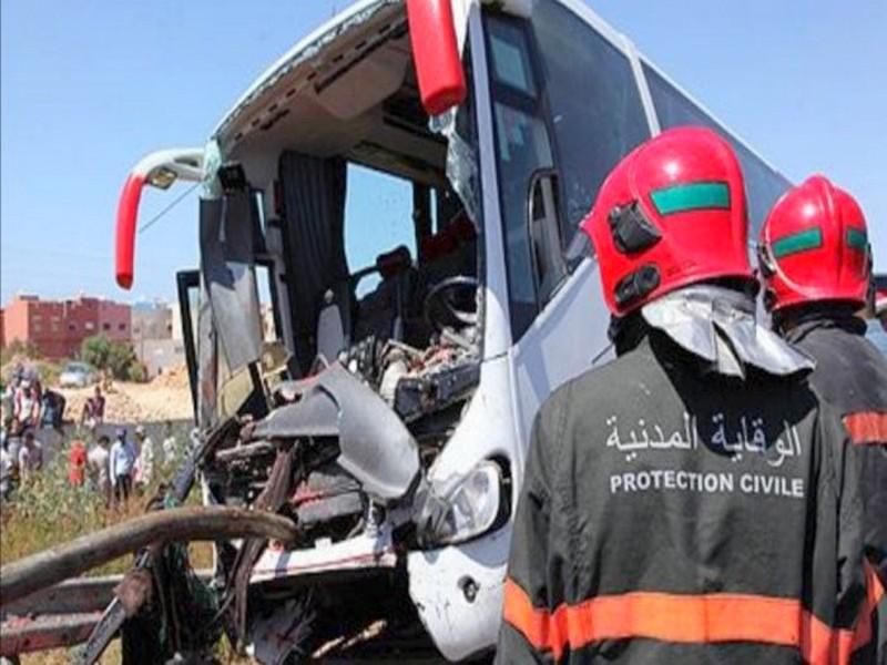 #MAROC_Accident_autoroute_Casablanca_Marrakech: Un mort et 35 blessés dans un accident sur l'autoroute Casablanca-Marrakech