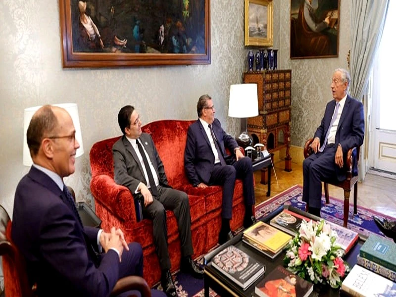 Lisbonne : Le Président portugais reçoit Aziz Akhannouch