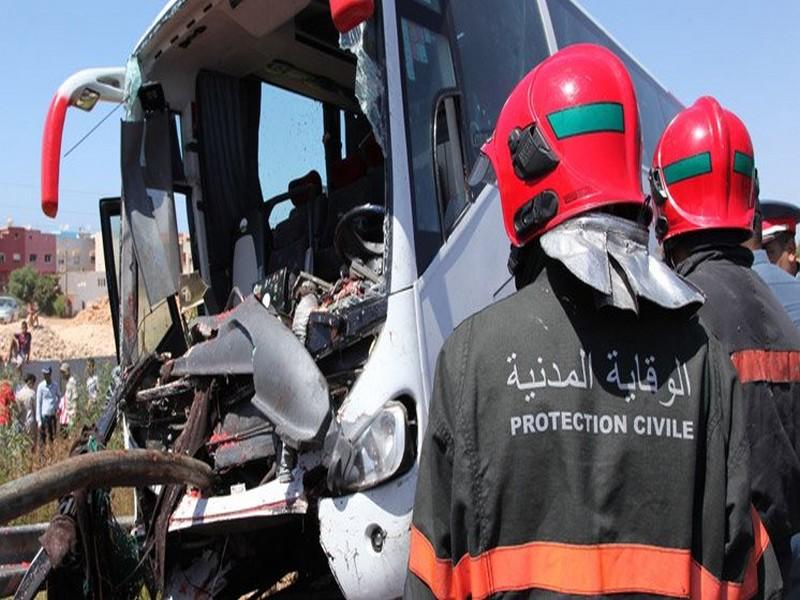 12 morts et 39 blessés dans un accident d’autocar près de Khénifra 