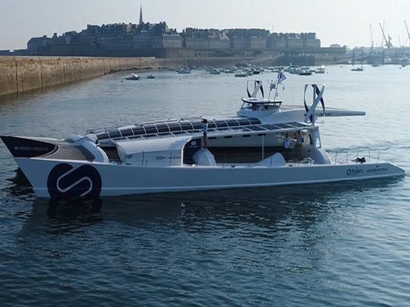 Energy Observer, le premier navire à hydrogène au monde fait escale à Tanger
