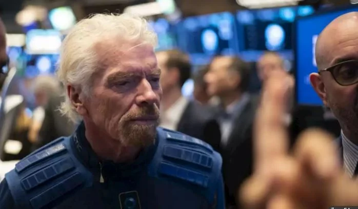 USA : le milliardaire Richard Branson atteint la frontière de l’espace à bord du vaisseau VSS Unity