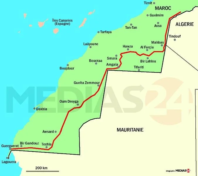 La revue de l’Armée algérienne annonce un « bornage » de la frontière avec le polisario