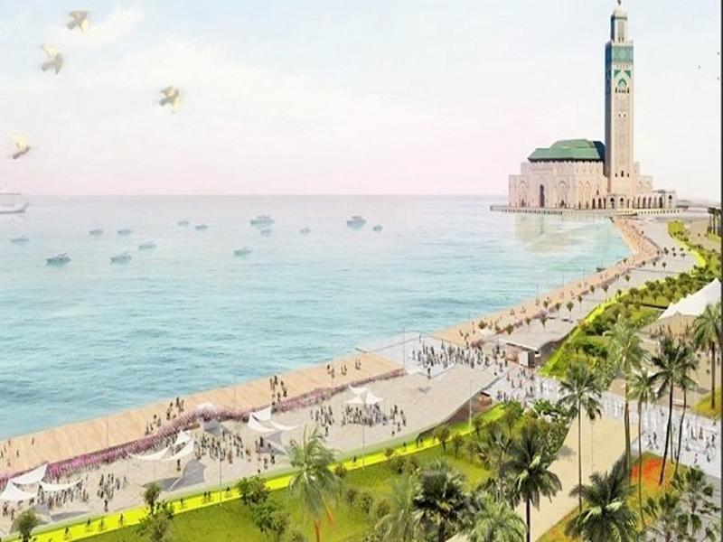 A quoi va ressembler la Promenade de la Mosquée Hassan II à Casablanca