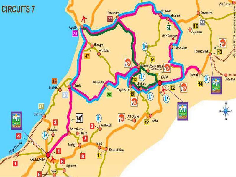 Circuit territoire soutenable du Géoparc Jbel Bani : Circuits Circuits Maroc authentique