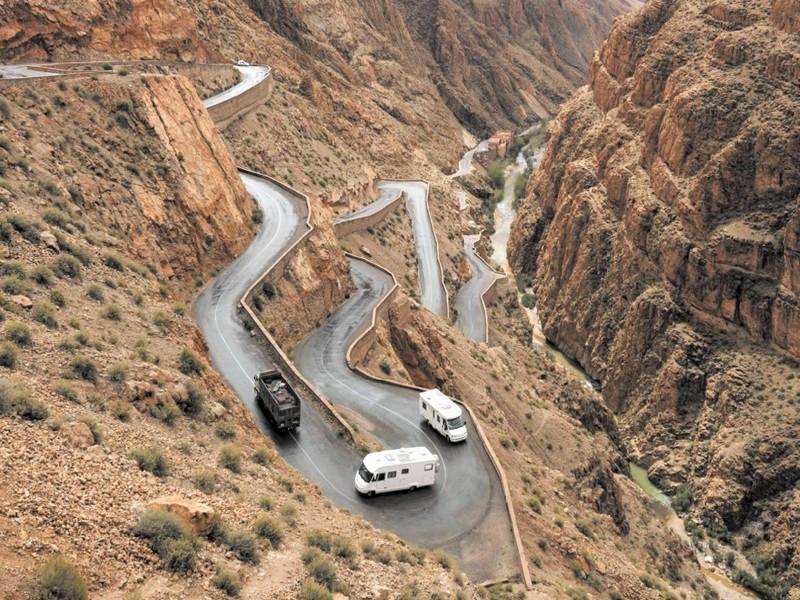 Tizi n’Tichka, la route de tous les risques Pour quand un tunnel salvateur ? Grands dangers et pet