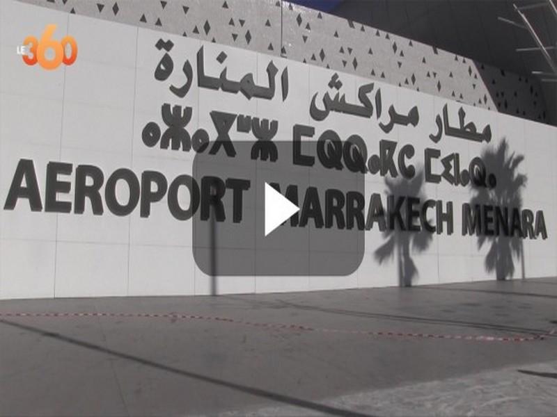 #MAROC_AEROPORT_Marrakech, faute de touristes, le trafic aérien trinque