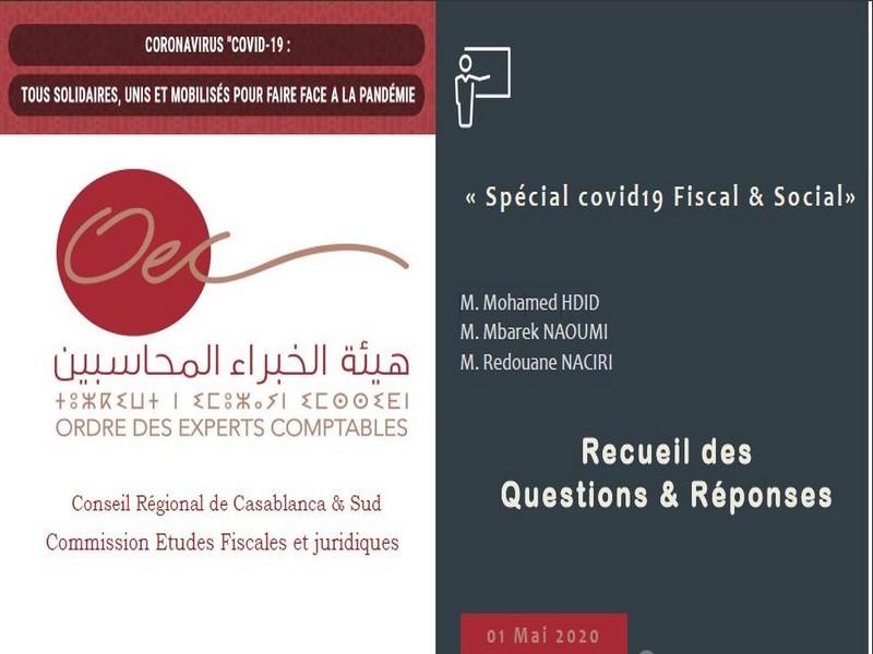 Spécial covid19 Fiscal & Social Recueil des Questions & Réponses