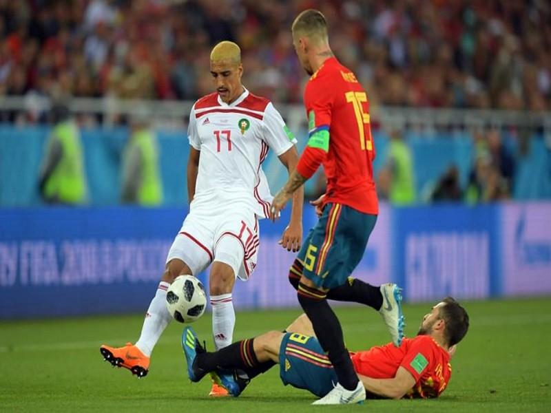 Coupe du monde, Russie 2108 Le VAR sauve l'Espagne de la défaite face au Maroc