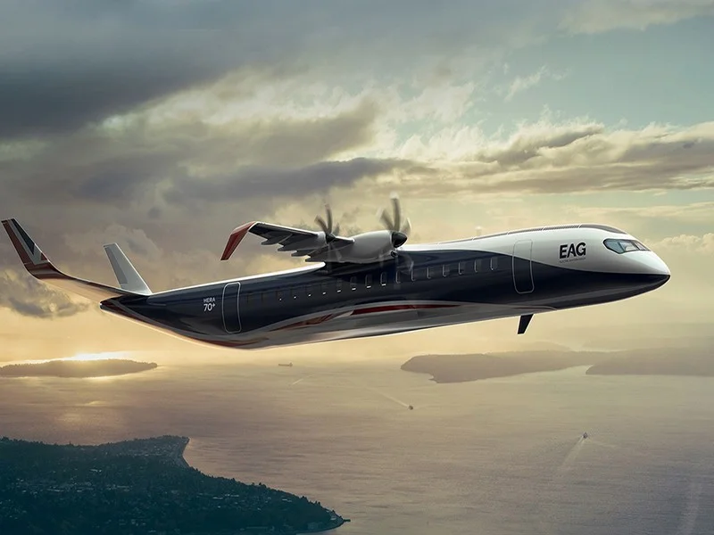 Bientôt, vous pourrez voler sans polluer dans cet avion à hydrogène