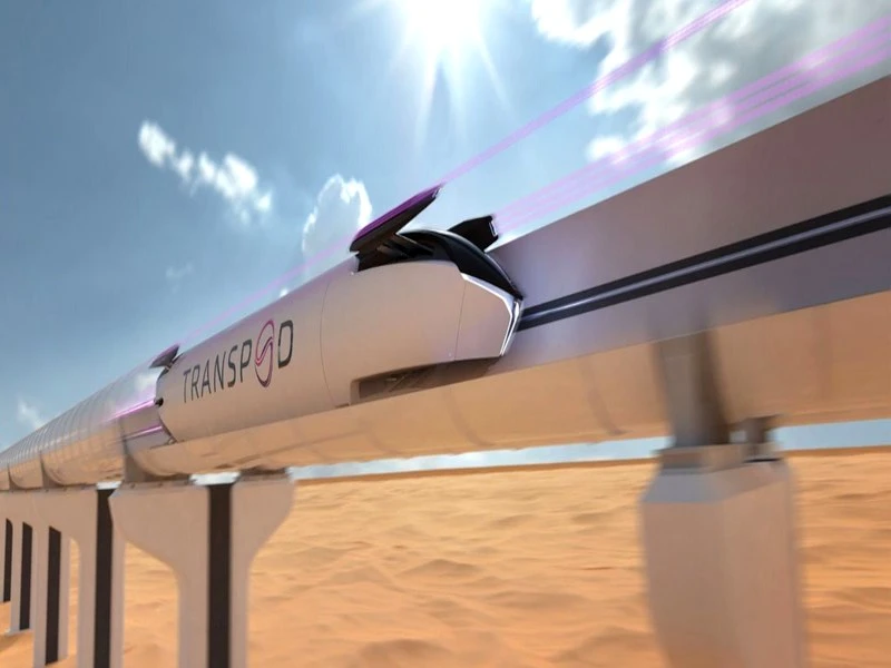 TransPod présente l'hyperloop FluxJet, un «train-avion» capable d'atteindre 1.000 km/h