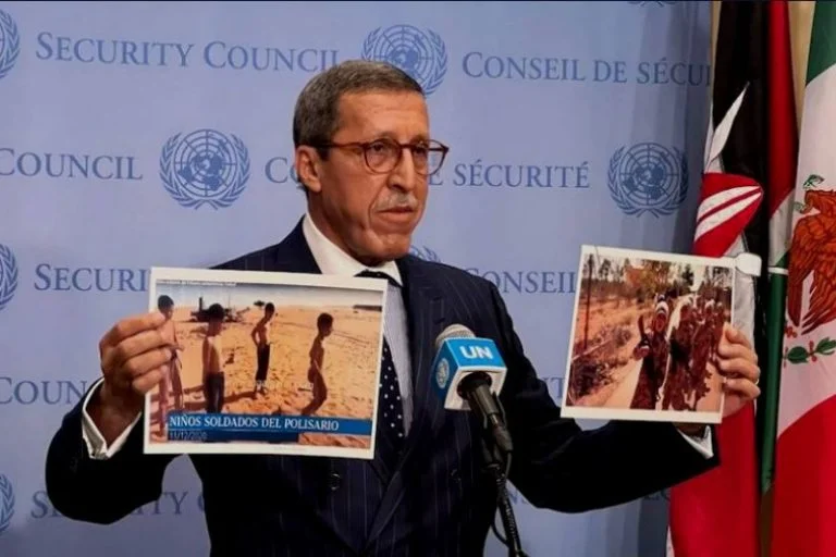 Sahara: Omar Hilale affiche les enfants soldats utilisés par le polisario