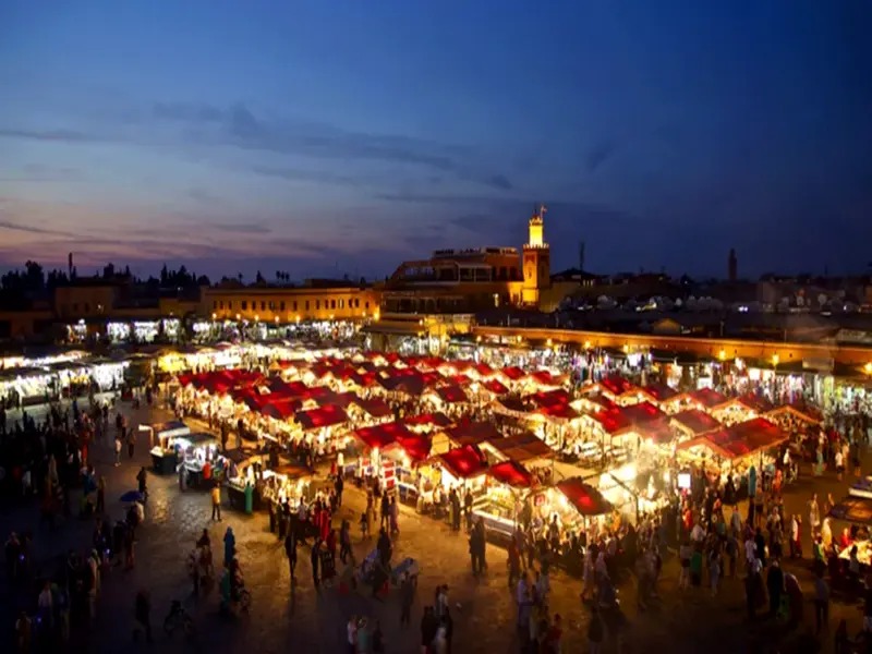 Marrakech : forte dynamique à Jemaâ El Fna avec l’avènement du nouvel an
