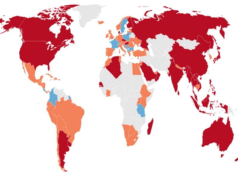 #FRANCE_BAROMETRE_DU_TOURISTE_FRANÇAIS: Déconfinement: où les Français peuvent-ils voyager ? Notre carte, pays par pays