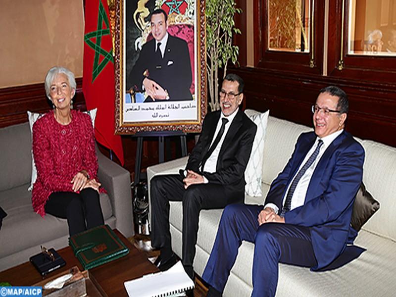 Christine Lagarde: La transition vers un système de change flexible du dirham,