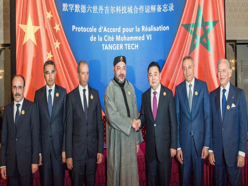 La cité industrielle chinoise inaugurée par le roi à Tanger créera 100.000 emplois
