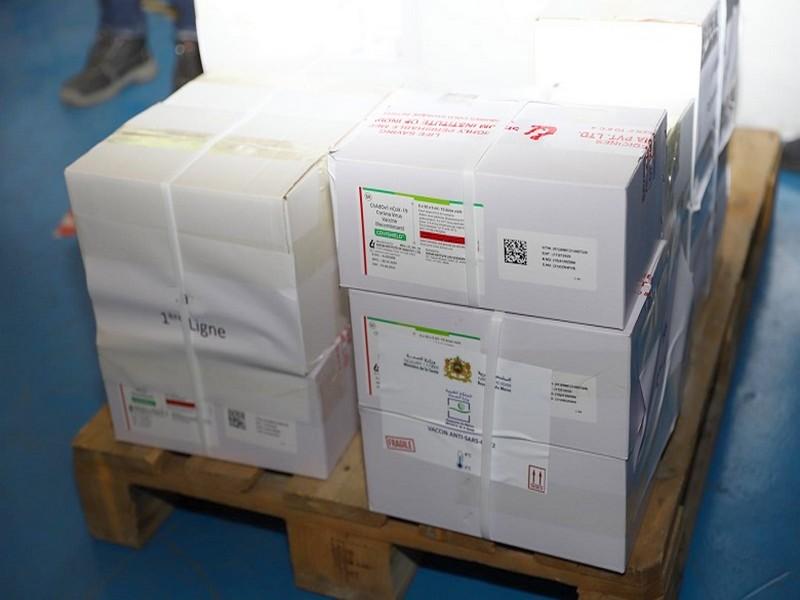 #MAROC_Les_premières_doses_du_vaccin_anti_Covid_arrivent_à _Marrakech