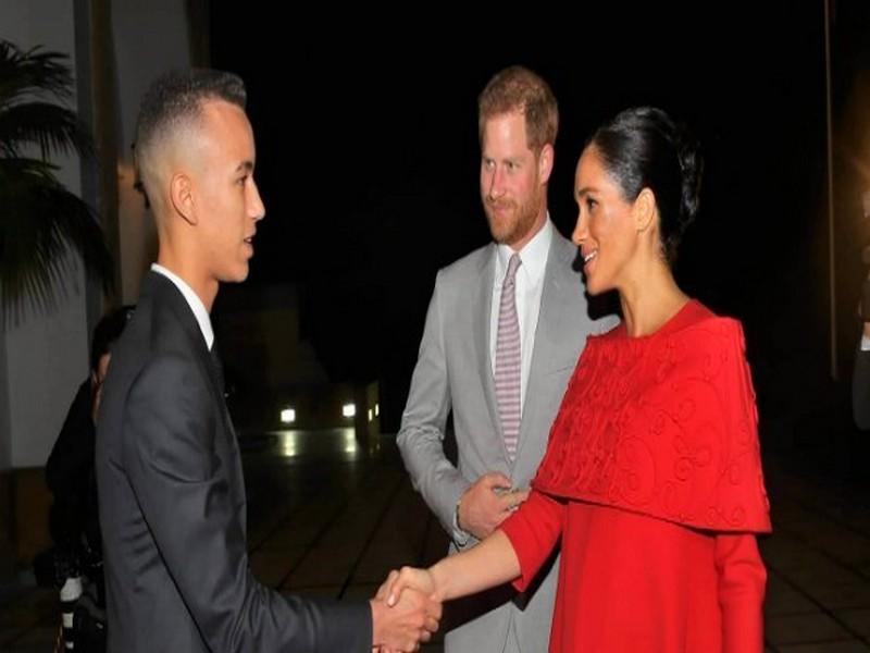 Le prince Moulay El Hassan a reçu le prince Harry et son épouse