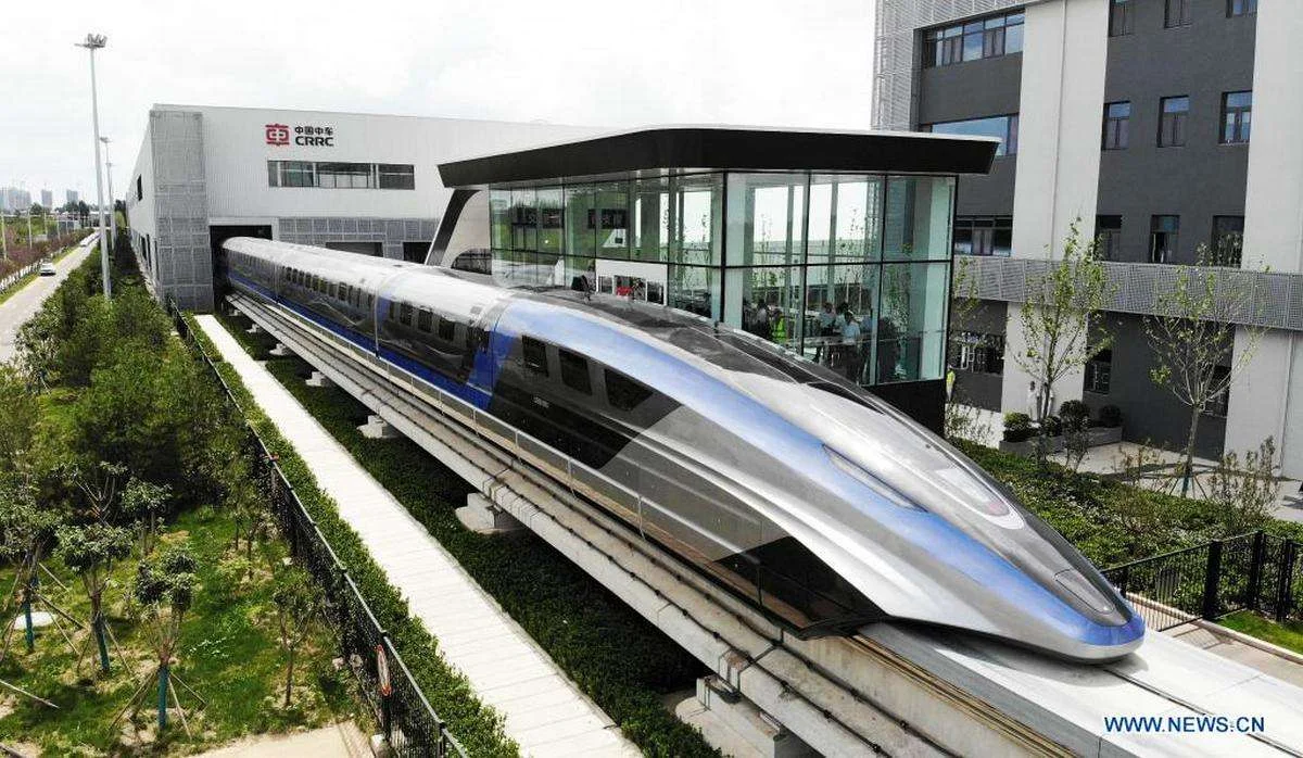 Maglev : la Chine dévoile son train à sustentation magnétique qui file à 600 km/h