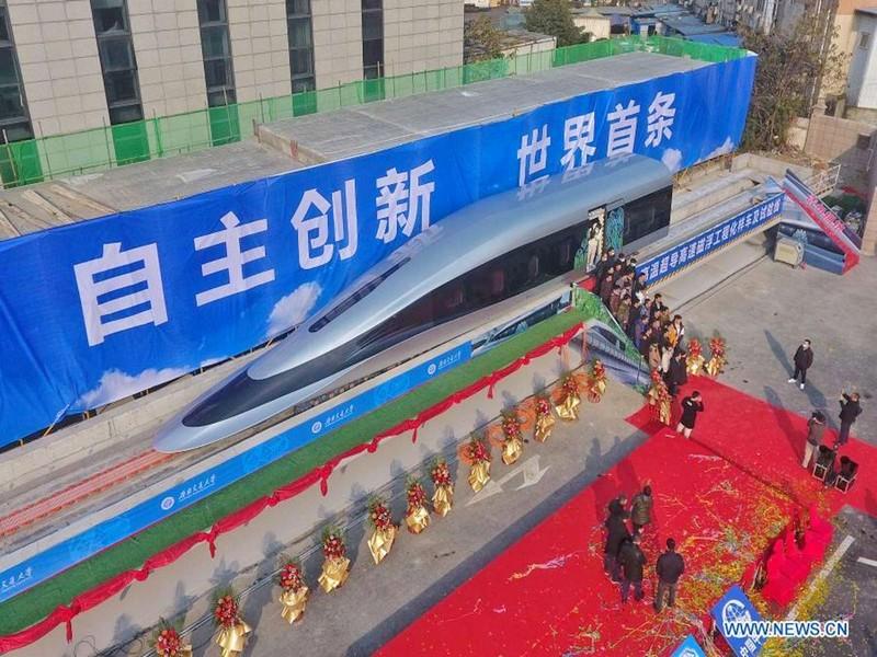 #CHINE_TESTS_MAGLEV_TRAIN_GRANDE_VITESSE: La Chine teste son train ultra-rapide : 620 km/h !