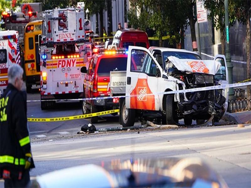 DIAPO-Attaque à Manhattan: au moins huit morts