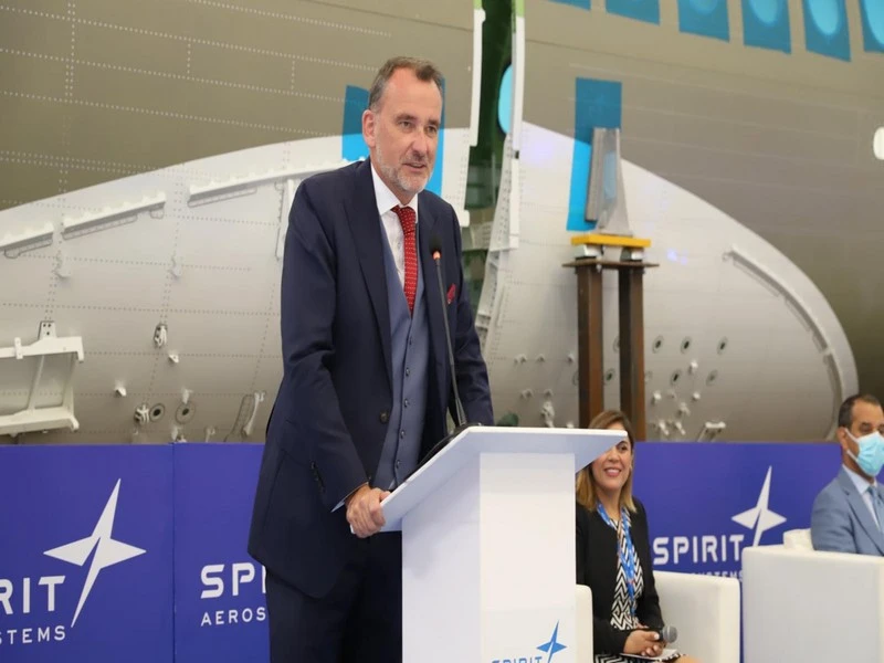 Aéronautique: l’américain Spirit AeroSystems lance la production de composants de fuselage sur son site de Casablanca