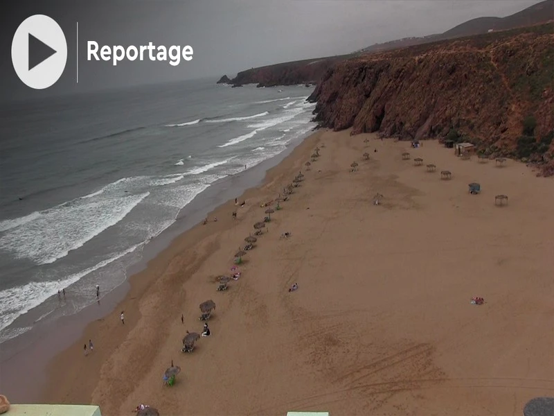 Les plages de Mirleft séduisent les touristes de tout bord