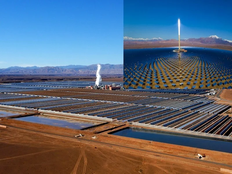 La centrale solaire Noor III de Ouarzazate à l'arrêt suite à une fuite dans son réservoir de sels fondus