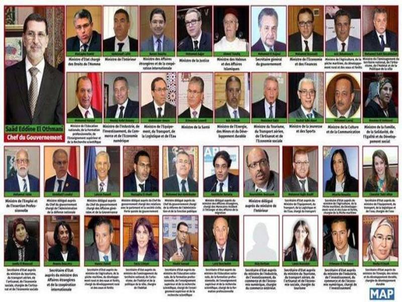 Maroc : 19 ministres rempilent dans le nouveau gouvernement