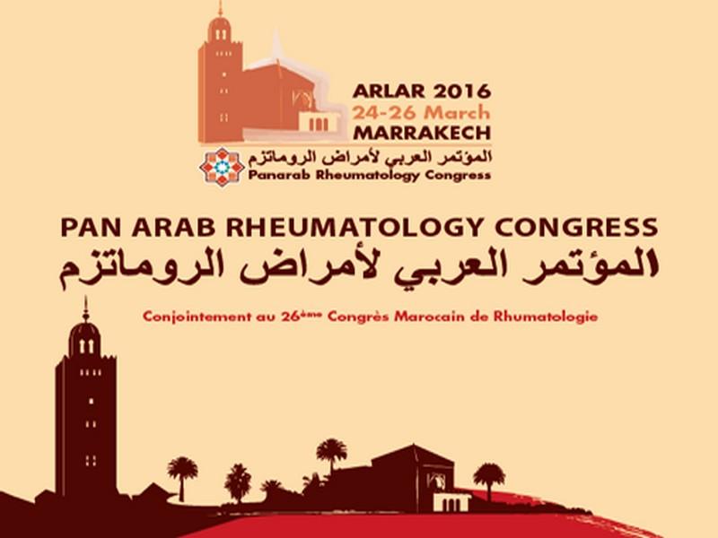 Le Congrès Panarabe de Rhumatologie du 24 au 26 mars prochain à Marrakech