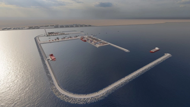 Vers un nouveau pôle urbain limitrophe du port Dakhla Atlantique 