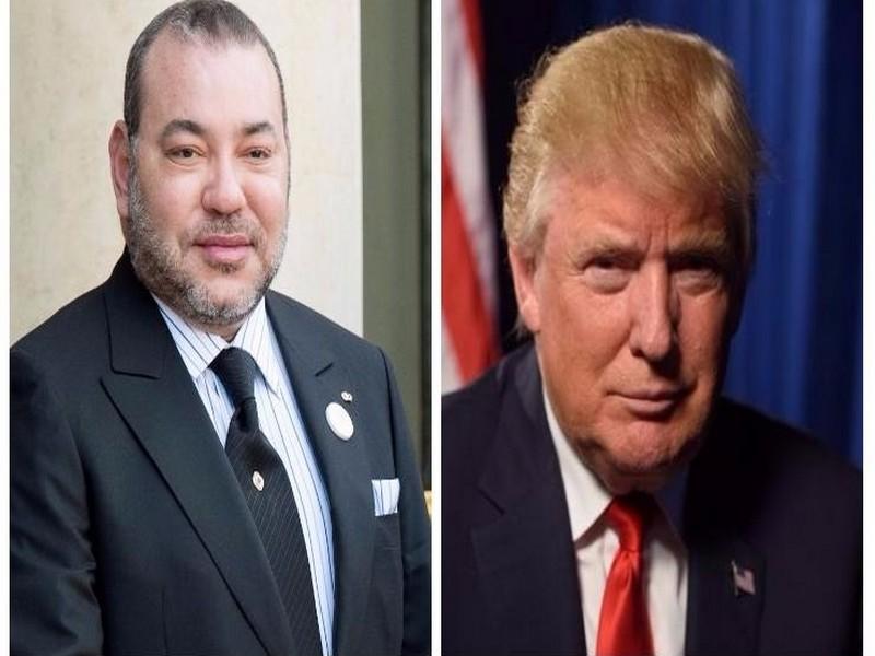 Message du roi Mohammed VI au président américain Donald Trump
