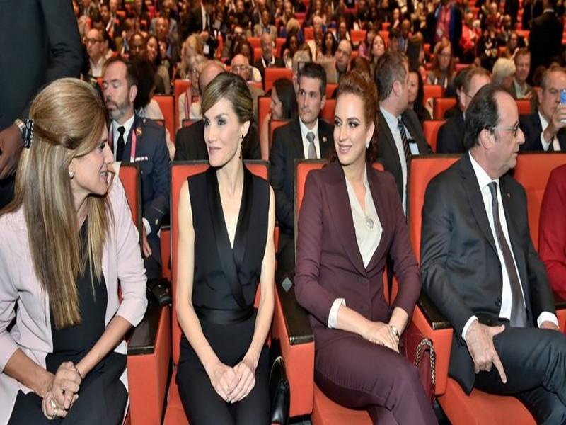 Paris : SAR la Princesse Lalla Salma assiste au Congrès mondial contre le cancer