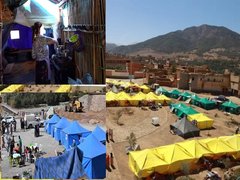 Survie pendant le Ramadan : les victimes du séisme d'Al Haouz luttent dans les tentes
