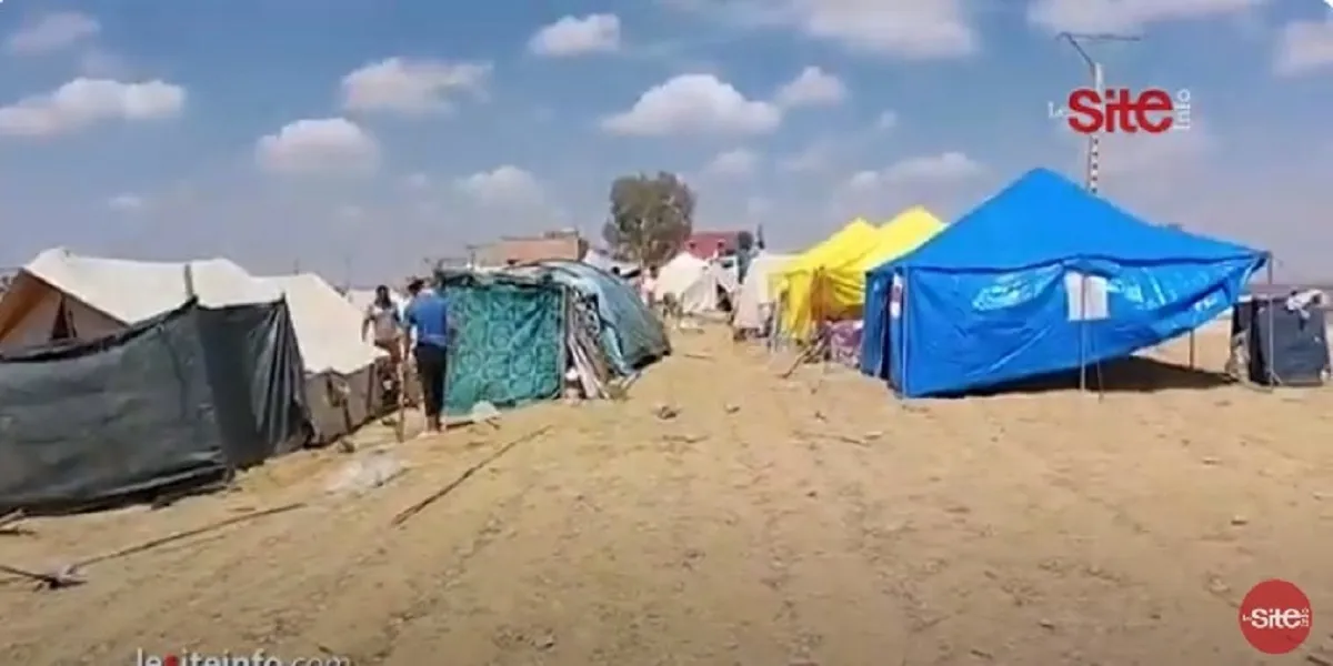 Séisme d’Al Haouz : plusieurs tentes installées pour protéger les sinistrés du froid et de la 