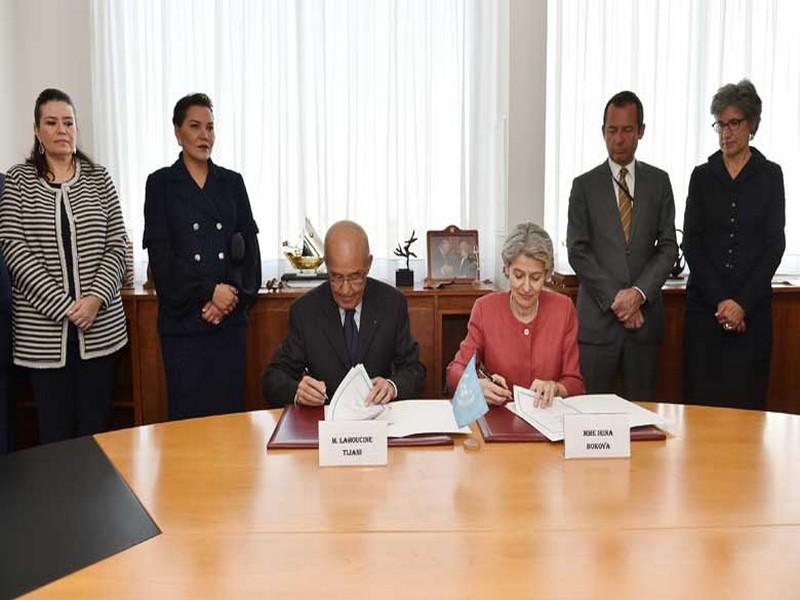 La Fondation Mohammed VI pour la Protection de l'Environnement et l'UNESCO signent un partenariat