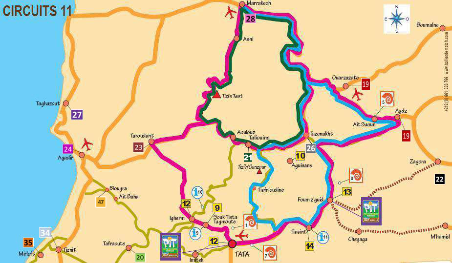 Circuits Couleurs du Sud