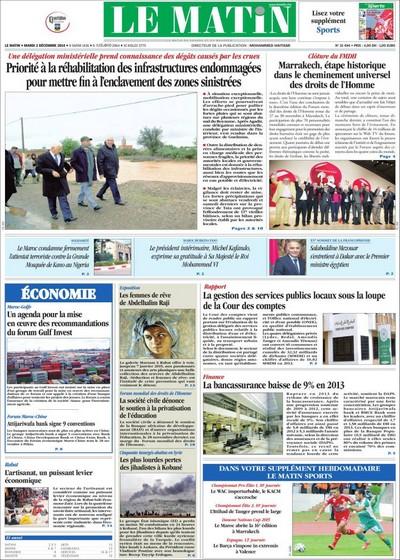 Journal Le Matin